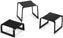 Vollrath - Square-Bent Stainless Steel Buffet Riser Set in Black - 4600960