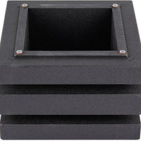 Vollrath - Stackable Cubic Display Support Cubes and Lid in Black - V904600