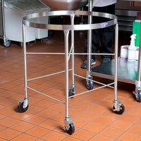 Vollrath - Stainless Steel Mobile Mixing Bowl Stand for 80 Qt. Bowl - 79018