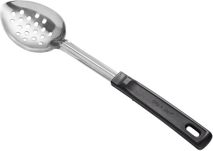 Vollrath - Stainless Steel Perforated Basting Spoon with Black Handle - 46946