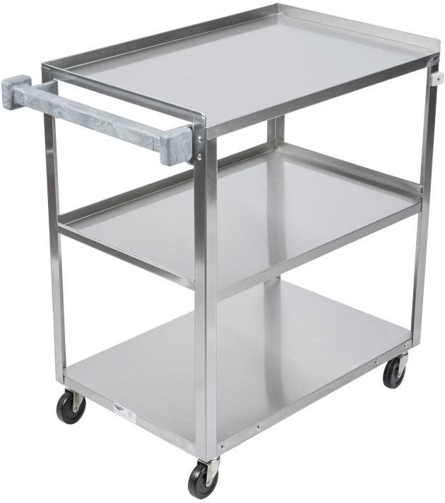 Vollrath - Stainless Steel Utility Cart, Capacity 400, 30.875" x 17.75" x 33.75" - 97126
