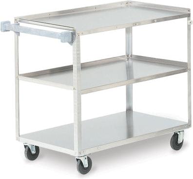 Vollrath - Stainless Steel Utility Cart, Capacity 500, 39.5" x 21" x 33.25" - 97140