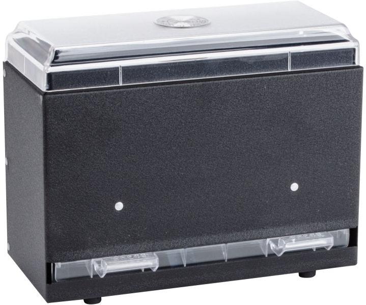 Vollrath - Straw Boss® Straw Dispenser, Capacity 250, 9" x 4" X 7" in Black - 3825-06