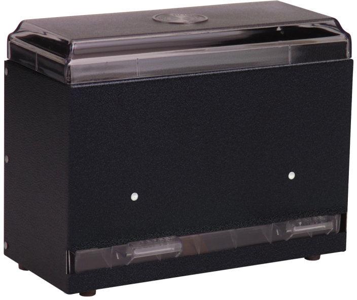 Vollrath - Straw Boss® Straw Dispenser, Capacity 250, 9" x 4" X 7" in Black - 3835-06