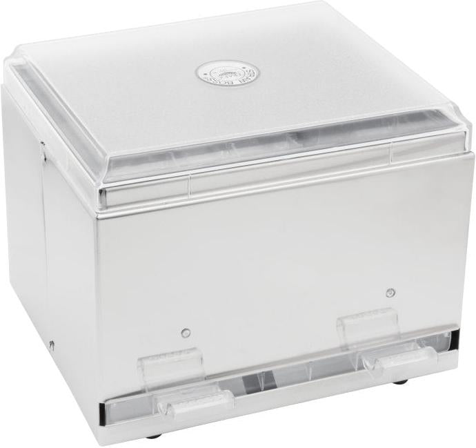 Vollrath - Straw Boss® Straw Dispenser, Capacity 500, 9" x 7.5" x 7" in Stainless Steel - 3802-28