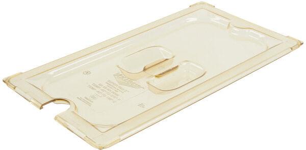 Vollrath - Third-Size Super Pan® Slotted Cover in Amber - 34300