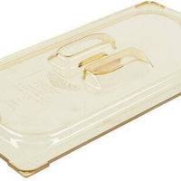 Vollrath - Third-Size Super Pan® Slotted Cover in Amber - 34300