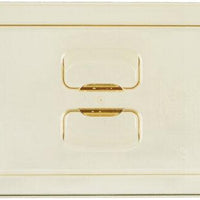Vollrath - Third-Size Super Pan® Slotted Cover in Amber - 34300