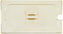 Vollrath - Third-Size Super Pan® Slotted Cover in Amber, Pack of 6 - 34300