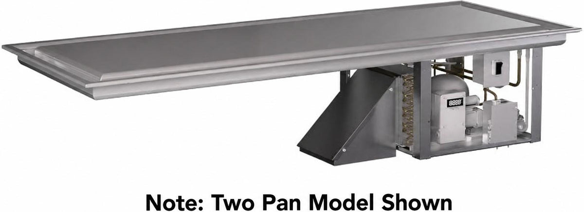 Vollrath - Three Pan Frost Top Drop-In Refrigerated Cold Food Well - FC-4CP-03120-F