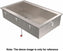 Vollrath - Short Side Three Pan Ice-Cooled Drop In Cold Food Well - 36657