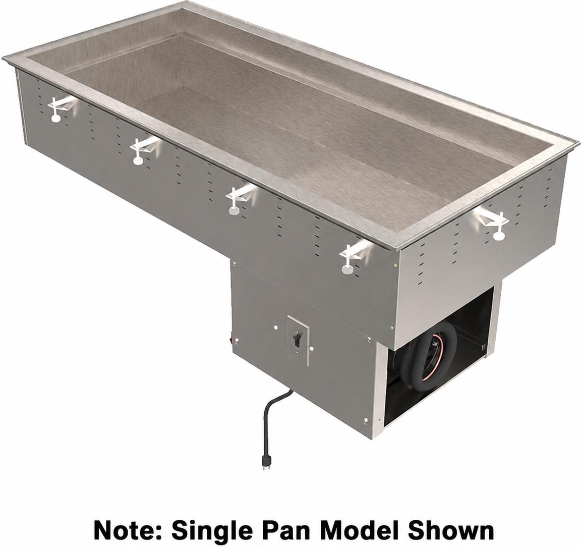 Vollrath - Two Pan Modular Remote Drop In Refrigerated Cold Food Well - 36429R