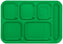 Vollrath - Traex® 6 Compartment Tray in Green - 2615-119