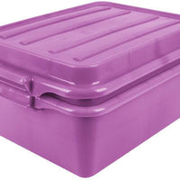 Vollrath - Traex® ™ Combo Sets with Snap-On Lid, 22.5" x 15.5" x 9" in Purple - 1535BRS6-C80