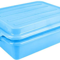 Vollrath - Traex® ™ Combo Sets with Snap-On Lid, 22.5" x 15.625" x 7.5" in Blue - 1551-C04