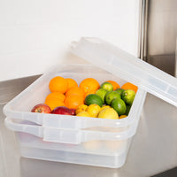 Vollrath - Traex® ™ Combo Sets with Snap-On Lid, 22.5" x 15.625" x 7.5" in Clear - 1551-C13