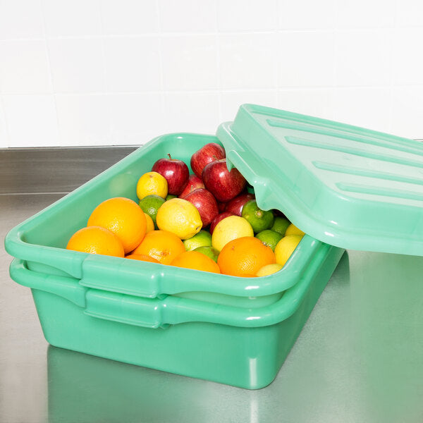 Vollrath - Traex® ™ Combo Sets with Snap-On Lid, 22.5" x 15.625" x 7.5" in Green - 1551-C19