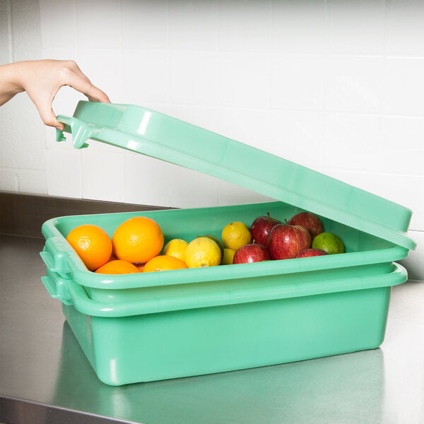 Vollrath - Traex® ™ Combo Sets with Snap-On Lid, 22.5" x 15.625" x 7.5" in Green - 1551-C19
