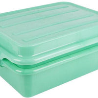 Vollrath - Traex® ™ Combo Sets with Snap-On Lid, 22.5" x 15.625" x 7.5" in Green - 1551-C19