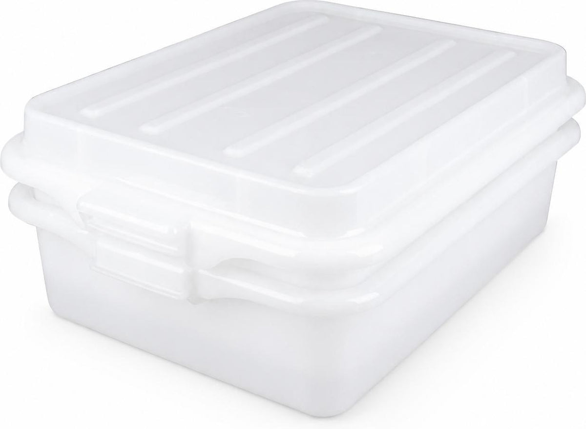 Vollrath - Traex® ™ Combo Sets with Snap-On Lid, 22.5" x 15.625" x 7.5" in White - 1551-C05