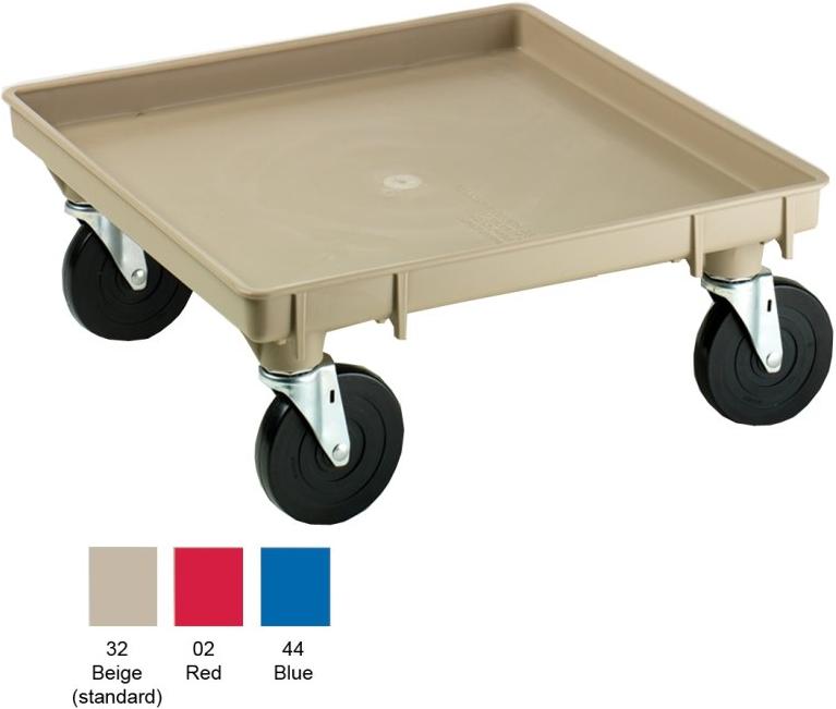 Vollrath - Traex® Dolly, 21.48" Width, 3.44" Height - 1697-44