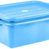 Vollrath - Traex® Drain Box Set in Blue, Recessed Lid - 1507-C04