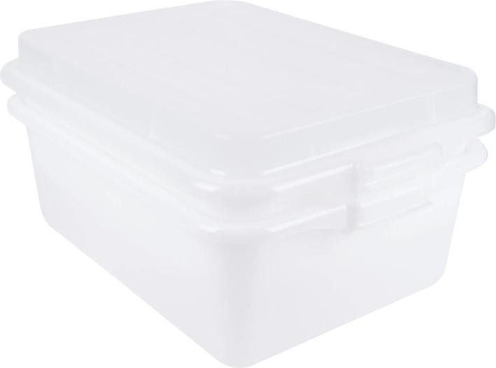 Vollrath - Traex® ™ Drain Box Set in White, Raised Lid - 1535-C05