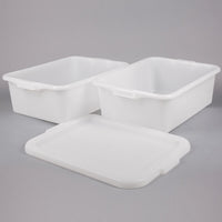 Vollrath - Traex® Drain Box Set in White, Recessed Lid - 1507-C05