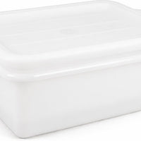Vollrath - Traex® Drain Box Set in White, Recessed Lid - 1507-C05