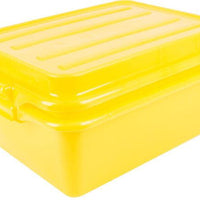 Vollrath - Traex® ™ Drain Box Set in Yellow, Raised Lid - 1535-C08