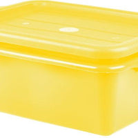 Vollrath - Traex® Drain Box Set in Yellow, Recessed Lid - 1507-C08
