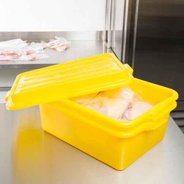 Vollrath - Traex® Drain Box Set in Yellow with Pos Sticker - 1535BRS6-C08