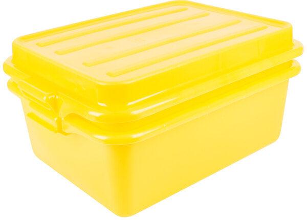 Vollrath - Traex® Drain Box Set in Yellow with Pos Sticker - 1535BRS6-C08