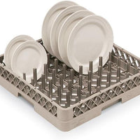 Vollrath - Traex® Full-Size Plate Rack, Plate and Tray, Peg Height 2.875 in Beige - TR3
