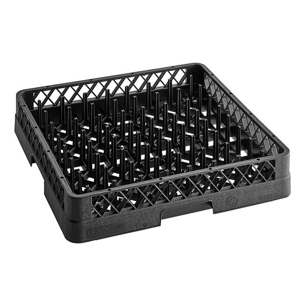 Vollrath - Traex® Full-Size Plate Rack, Plate and Tray, Peg Height 2.875 in Black - TR3-06