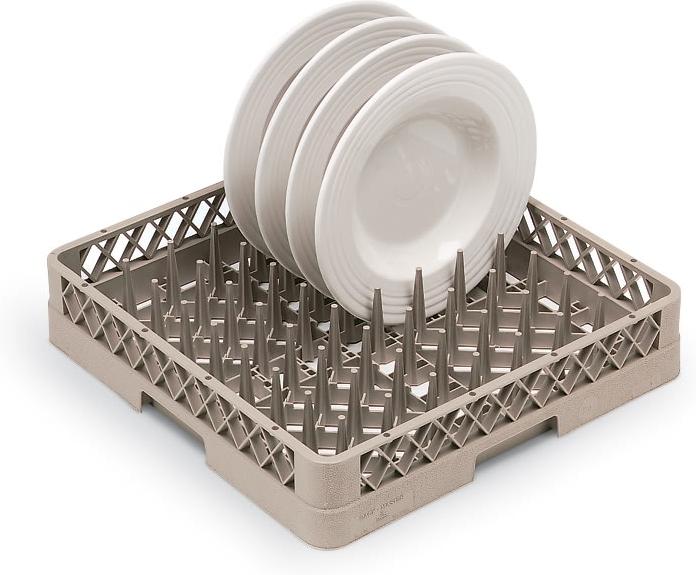 Vollrath - Traex® Full-Size Plate Rack, Plate and Tray, Peg Height 3 in Beige - TR14