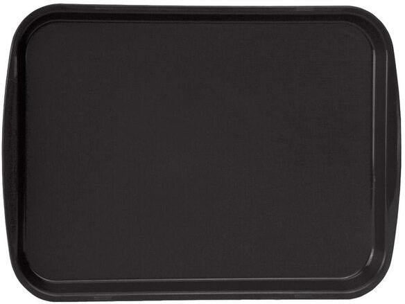 Vollrath - Traex® Premium Fast-Food Tray in Black, 17.18" Width - 1216-06