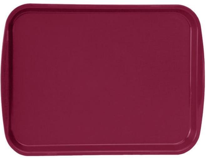 Vollrath - Traex® Premium Fast-Food Tray in Burgundy, 17.18" Width - 1216-21
