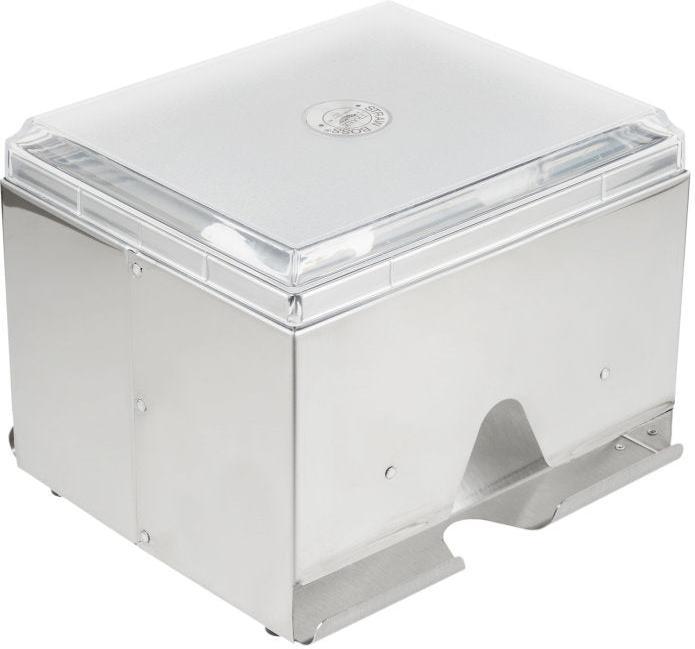 Vollrath - Two-Sided Wrapped Straw Dispenser in Stainless Steel - 3810-28