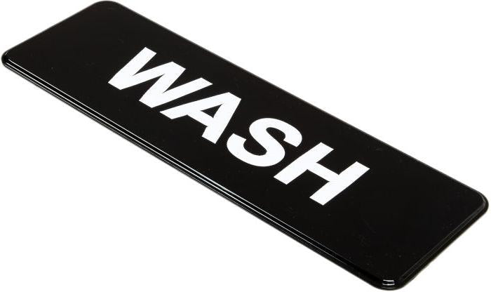 Vollrath - "Wash" Symbol Sign - 4526