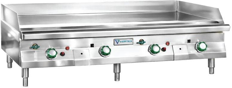 Vortex - 48" Chrome Thermostatic Gas Griddle - VRX-48-CTG