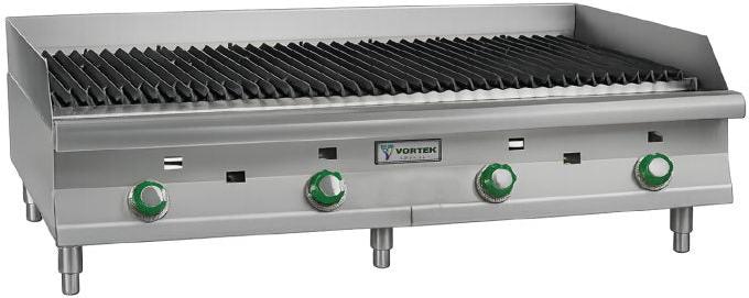 Vortex - 48" Radiant Gas Charbroiler - VRX-48-RB