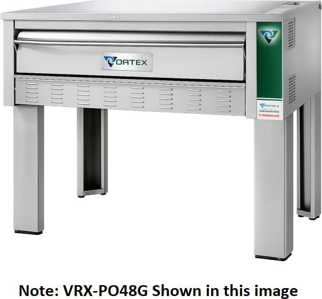 Vortex - 60" Single Stack Gas Pizza Deck Oven - VRX-PO60G