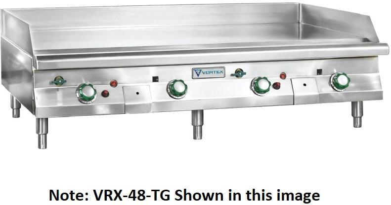 Vortex - 72" Thermostatic Gas Griddle - VRX-72-TG