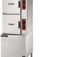 Vulcan - 10-Pan Electric Floor Convection Steamer, Professional Controls - C24ET10-PS