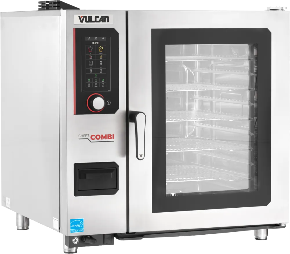 Vulcan - 10 Pan Full Size Electric Combi Oven- CHEF-102E
