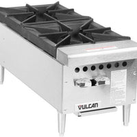 Vulcan - 12" Gas Countertop Hotplate with 2 Burners - VCRH12