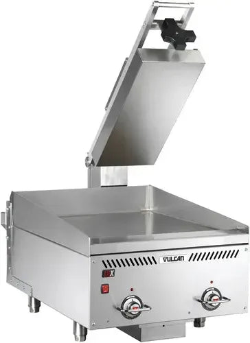 Vulcan - 12" Heavy-Duty Clamshell Griddle Top, Composite Plate, 208V - VMCS-101