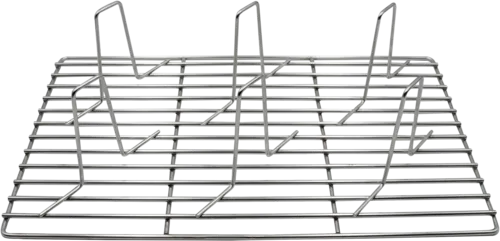 Vulcan - 12" x 20" Stainless steel wire chicken rack with 6 bird capacity - 1220-CHICK6