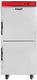 Vulcan - 15 Sheet Pan Pass-Through Full Size Insulated Heated Holding Cabinet with 6 Shelves - VPT15SL